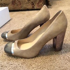 Calvin Klein Blaine Mirror Heels. Size 9.5. NWT
